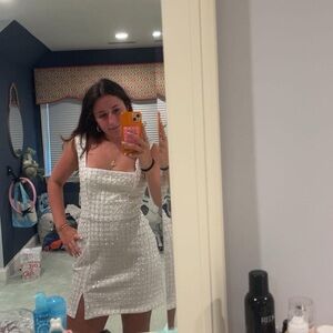 Altar'd State White Mini Dress